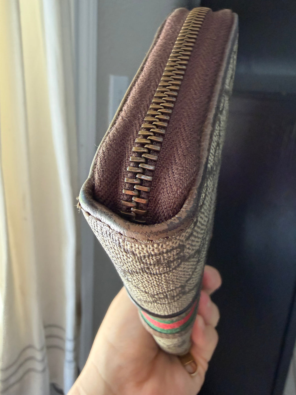 Gucci Ophidia Zip Around Wallet
