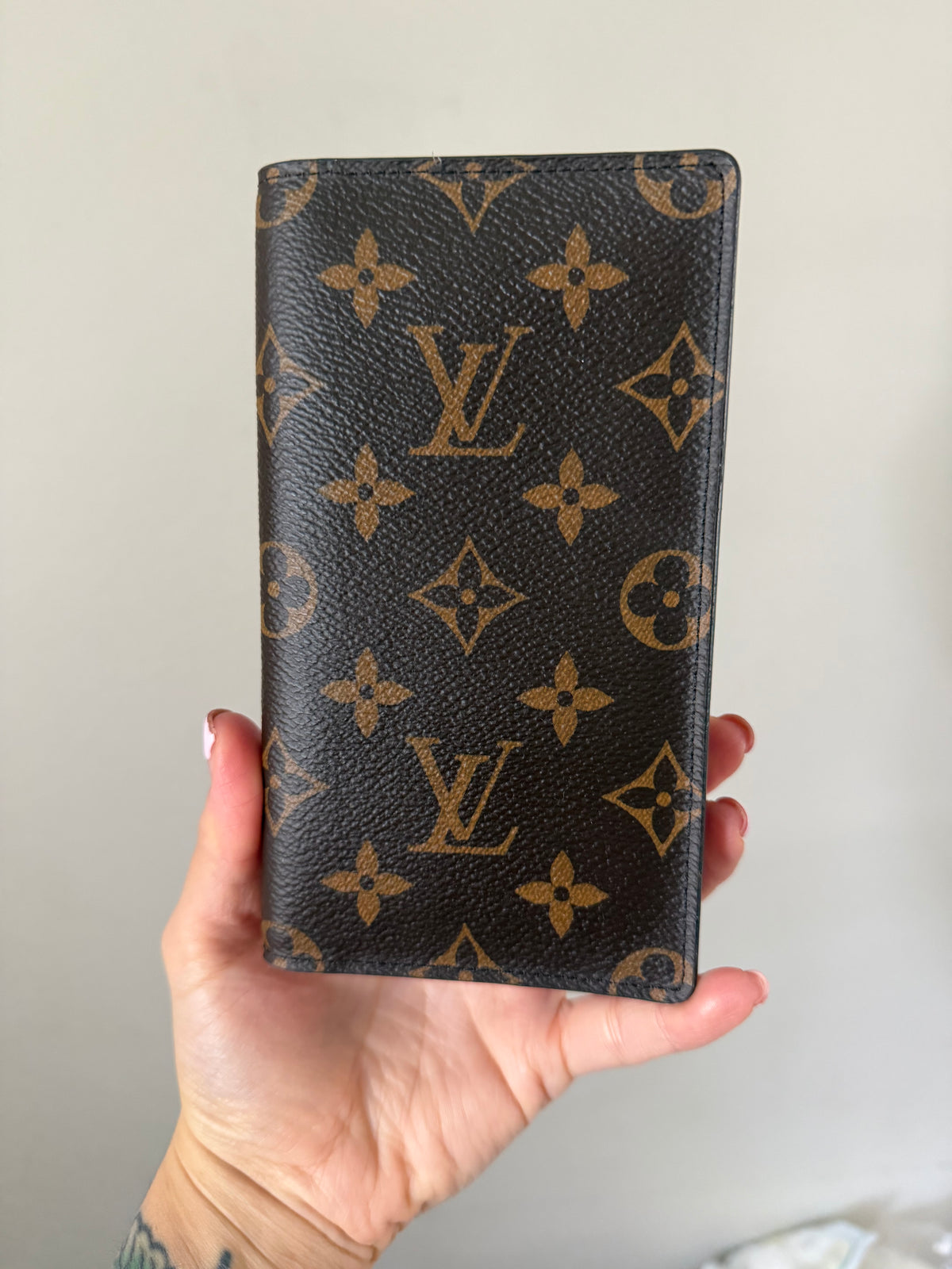 Louis Vuitton Vintage Checkbook
