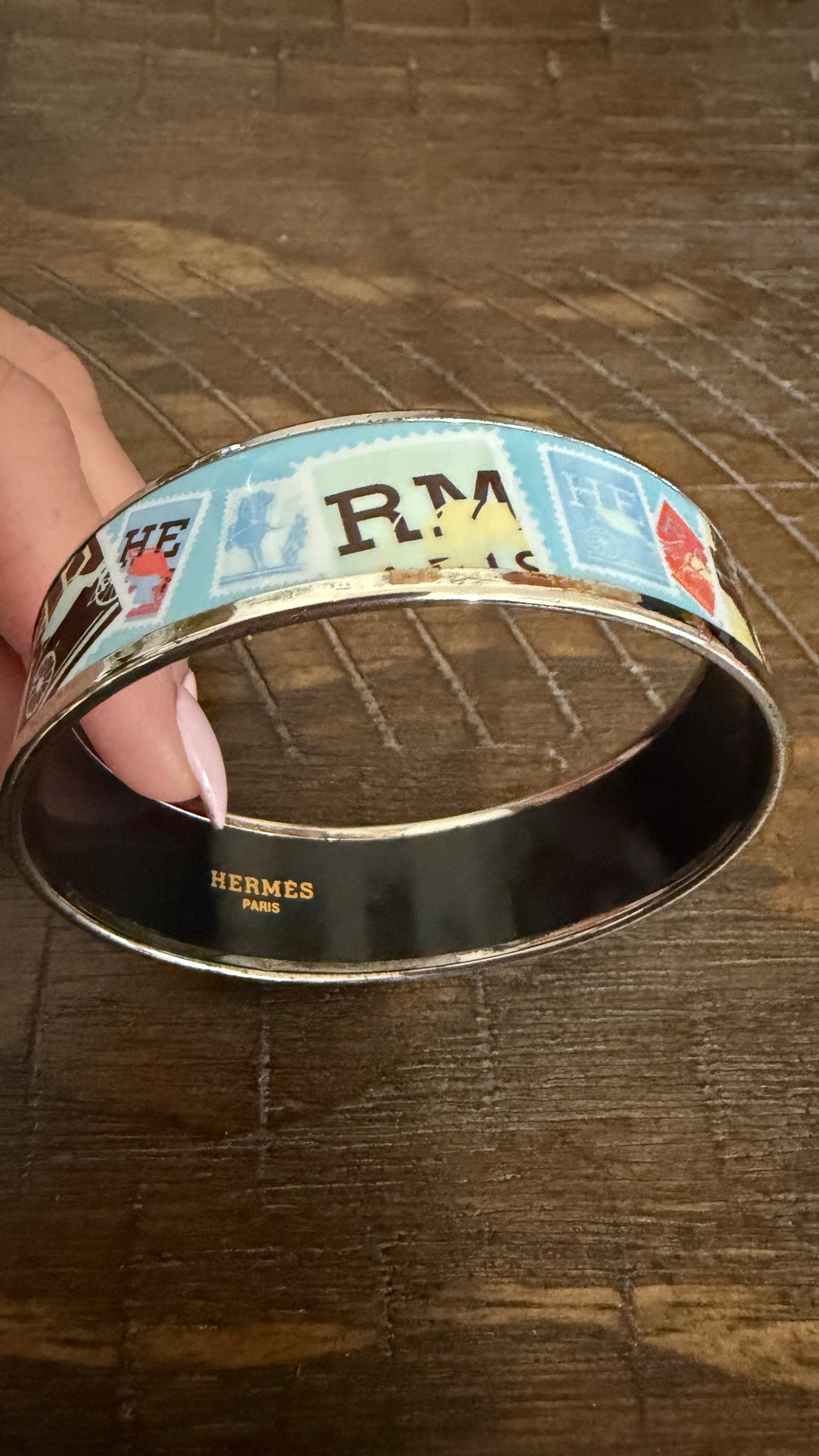 Hermes bangle thick