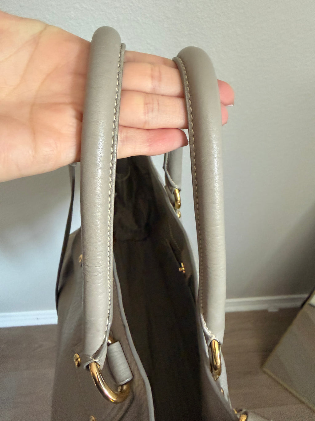 Prada Vitello Daino Tote