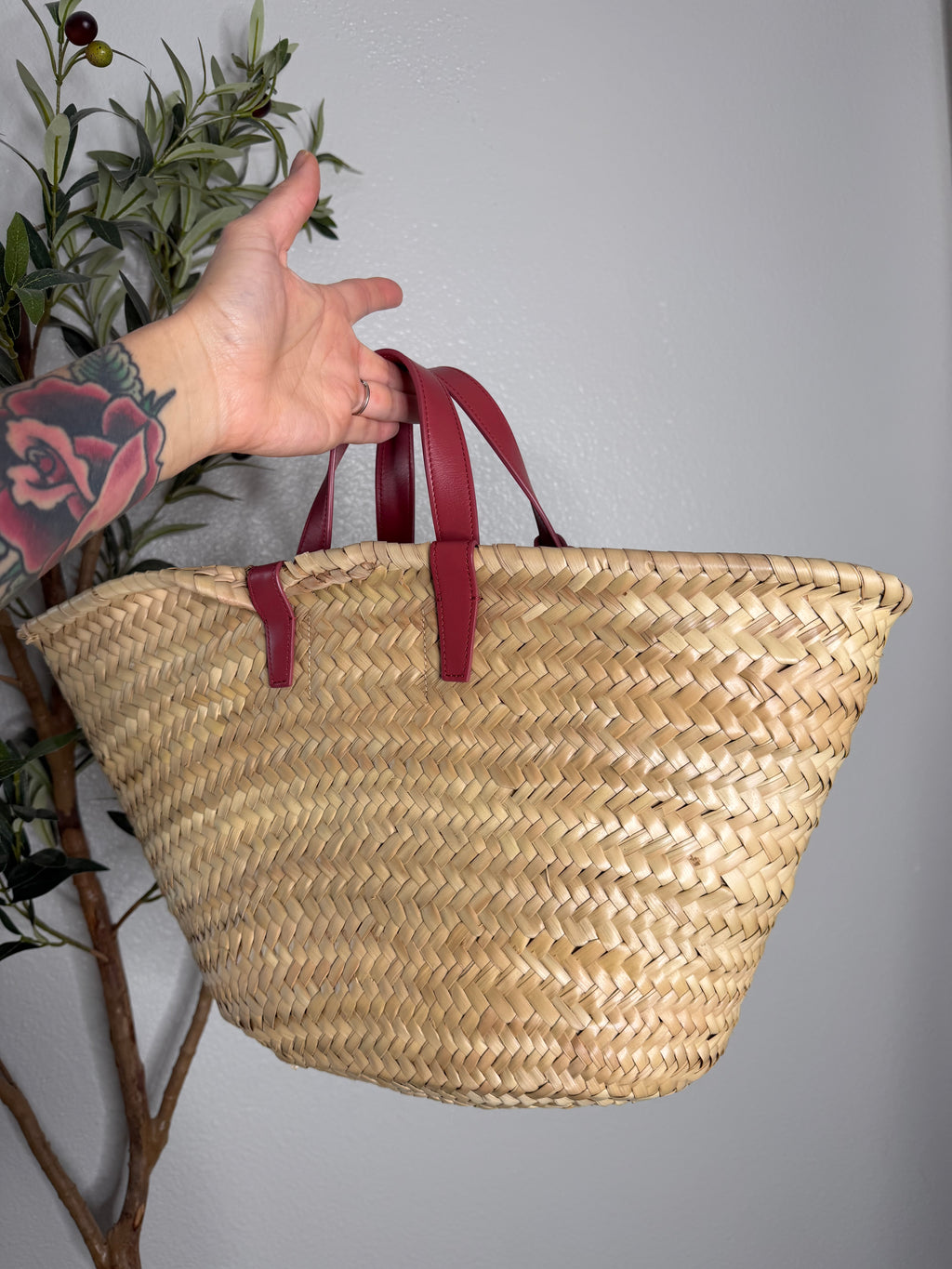 Celine Teen Panier Basket Bag