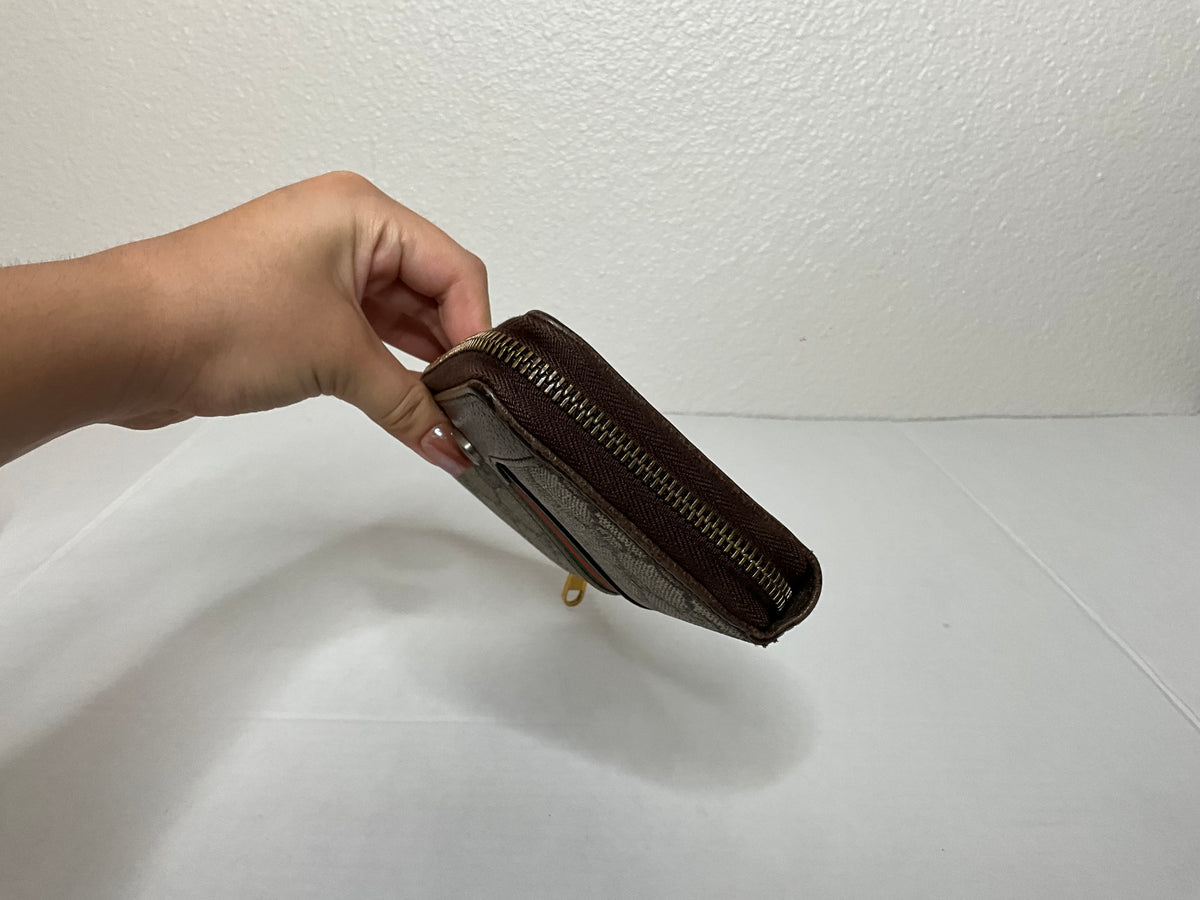 Gucci Ophidia Zip Around Wallet